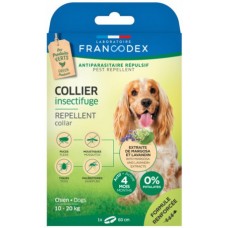 Francodex αντιπαρασιτικό κολάρο 60 εκ για σκύλους 10-20 κιλών