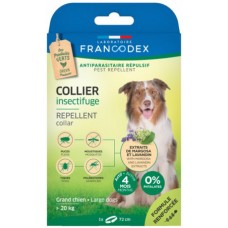 Francodex αντιπαρασιτικό περιλαίμιο 70 εκ για μεγαλόσωμους σκύλους άνω των 20 κιλών
