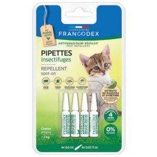 Francodex Απωθητικό Spot-on για γατάκια 4x0,6ml