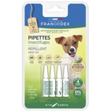 Francodex Απωθητικό Spot-on για κουτάβια και μικρόσωμα σκυλιά 2-10 κιλά