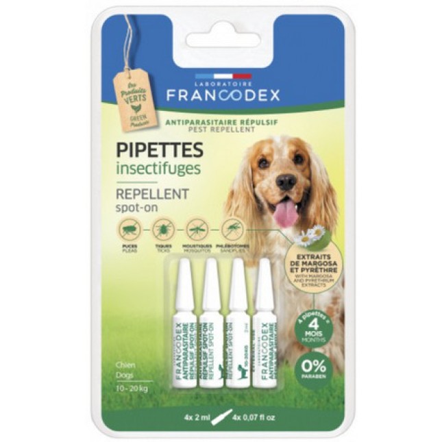 Francodex Απωθητικό Spot-on για σκύλους 10-20 κιλών
