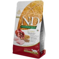 Farmina N&D πλήρης τροφή με κοτόπουλο, όλυρα, βρώμη, ρόδι 5kg Farmina N&D πλήρης τροφή με κοτόπουλο, όλυρα, βρώμη, ρόδι 5kg