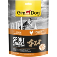 Gimdog sport σνακ με πουλερικά & L καρνιτίνη χωρίς σιτηρά 150gr Gimdog sport σνακ με πουλερικά & L καρνιτίνη χωρίς σιτηρά 150gr