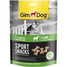 Gimdog sport σνακ με αρνί & L καρνιτίνη χωρίς σιτηρά, ιδανικό για προπόνηση και ευκινησία