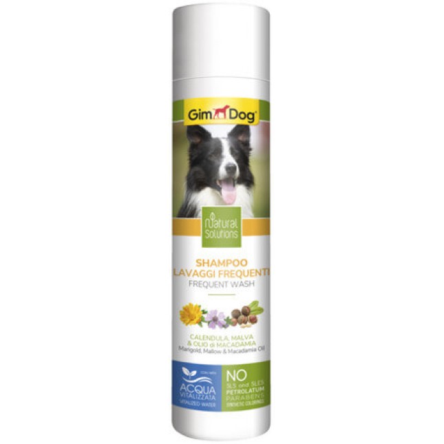 Gimdog natural solutions σαμπουάν για συχνό καθάρισμα σκύλου με απαλή απορρυπαντική του δράση Gimdog natural solutions σαμπουάν για συχνό καθάρισμα σκύλου με απαλή απορρυπαντική του δράση