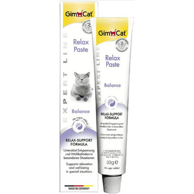 Gimcat professional για την υποστήριξη σε αγχωτικές καταστάσεις της γάτας σας 50gr Gimcat professional για την υποστήριξη σε αγχωτικές καταστάσεις της γάτας σας 50gr