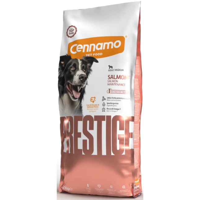 Cennamo prestige σολομό για μεσαία ενήλικα σκυλιά 1kg χύμα Cennamo prestige σολομό για μεσαία ενήλικα σκυλιά 1kg χύμα