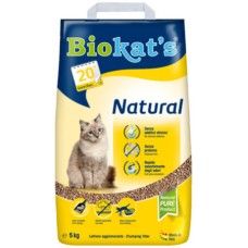 Biokat's Άμμος Υγιεινής Γάτας απο υψηλής ποιότητας φυσικό άργιλο, χωρίς προσθήκη χημικών & αρώματος