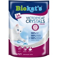 Biokat's Victory cat crystals classic Plastic Bag ʼμμος Υγιεινής Γάτας 2,5kg Biokat's Victory cat crystals classic Plastic Bag ʼμμος Υγιεινής Γάτας 2,5kg
