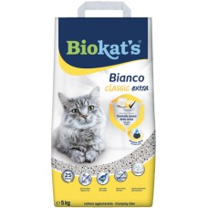 Biokat's Bianco Extra Classic Paper Bag ʼμμος Υγιεινής Γάτας 5kg. Biokat's Bianco Extra Classic Paper Bag ʼμμος Υγιεινής Γάτας 5kg.