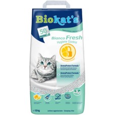 Biokat's Bianco Fresh Hygiene Control ʼμμος Υγιεινής Γάτας 10kg Biokat's Bianco Fresh Hygiene Control ʼμμος Υγιεινής Γάτας 10kg