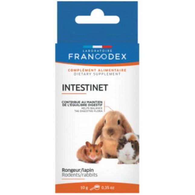 Francodex Για την εξισορρόπηση της πεπτικής χλωρίδας κουνελιών και τρωκτικών Francodex Για την εξισορρόπηση της πεπτικής χλωρίδας κουνελιών και τρωκτικών