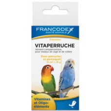 Francodex  Συμπλήρωμα βιταμινών και ιχνοστοιχείων για παπαγαλάκια μπάτζι