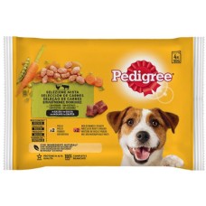 Pedigree μοσχάρι κοτόπουλο λαχανικά σε σάλτσα 400gr Pedigree μοσχάρι κοτόπουλο λαχανικά σε σάλτσα 400gr