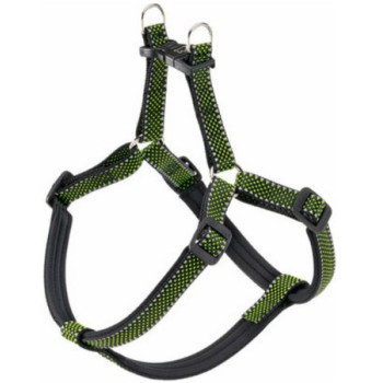 Ferplast σαμαράκι daytona deluxe P πράσινο-μαύρο medium A: 50-55 cm B: 53-60 cm Ferplast σαμαράκι daytona deluxe P πράσινο-μαύρο medium A: 50-55 cm B: 53-60 cm