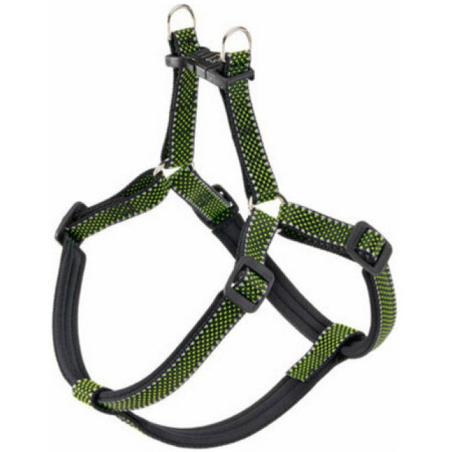 Ferplast σαμαράκι daytona deluxe P πράσινο-μαύρο medium A: 50-55 cm B: 53-60 cm Ferplast σαμαράκι daytona deluxe P πράσινο-μαύρο medium A: 50-55 cm B: 53-60 cm