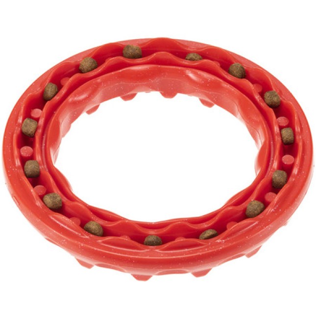Ferplast Κόκκινο οδοντιατρικό παιχνίδι smile medium O 16 x 3,2 cm Ferplast Κόκκινο οδοντιατρικό παιχνίδι smile medium O 16 x 3,2 cm