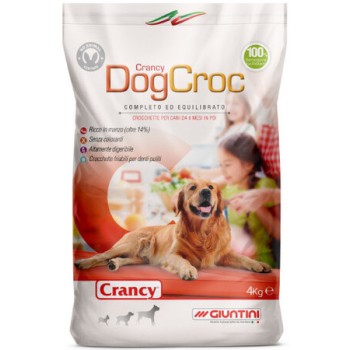 Giuntini Crancy croc πλήρης τροφή για ενήλικους σκύλους 8kg Giuntini Crancy croc πλήρης τροφή για ενήλικους σκύλους 8kg