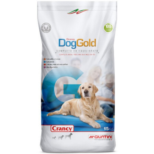 Giuntini Crancy gold πλήρες μενού για σκύλους 15kg Giuntini Crancy gold πλήρες μενού για σκύλους 15kg