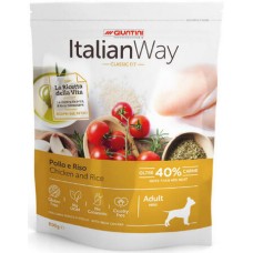 Giuntini Italian Way μίνι ενηλίκων κοτόπουλο & ρύζι classic fit 26/17 1,5kg Giuntini Italian Way μίνι ενηλίκων κοτόπουλο & ρύζι classic fit 26/17 1,5kg