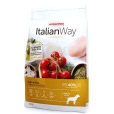 Giuntini Italian Way medium ενήλικων κοτόπουλο & ρύζι classic fit 12kg Giuntini Italian Way medium ενήλικων κοτόπουλο & ρύζι classic fit 12kg