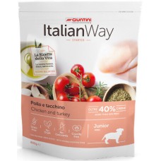 Giuntini Italian τροφή για junior χωρίς δημητριακά με κοτόπουλο & γαλοπούλα 1,5kg Giuntini Italian τροφή για junior χωρίς δημητριακά με κοτόπουλο & γαλοπούλα 1,5kg