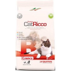 Giuntini Crancy snack Ricco πλήρης τροφή για ενήλικες γάτες με κρέας, ψάρι και λαχανικά