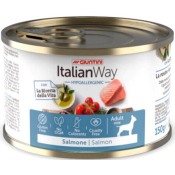 Italian way dog κονσέρβα hypoallergic σολομός 150gr Italian way dog κονσέρβα hypoallergic σολομός 150gr