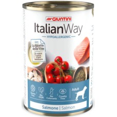 Italian way dog κονσέρβα hypoallergic σολομός 400gr Italian way dog κονσέρβα hypoallergic σολομός 400gr