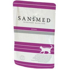 Sanimed Υγρή Τροφή σε φακελάκι ειδικά σχεδιασμένη για γάτες με χρόνια νεφρική ανεπάρκεια 100 gr