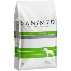 Sanimed πλήρης διαιτητική τροφή για σκύλους υποαλλεργική με αρνί και ρύζι