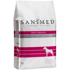 Sanimed τροφή σκύλου για να διαλύει τις εναποθέσεις κρυστάλλων στρουβίτη στο ουροποιητικό σύστημα