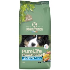 Pro-nutrition flatazor pure life πλήρης και ισορροπημένη τροφή ανάπτυξης για μεγαλόσωμα κουτάβια