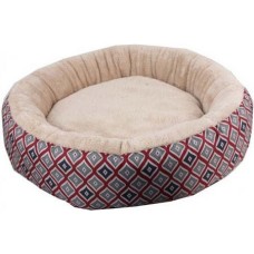 Pawise Στρογγυλό Κρεββάτι Σκύλου κόκκινο 63.5x63.5cm Pawise Στρογγυλό Κρεββάτι Σκύλου κόκκινο 63.5x63.5cm