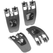 Ferplast Μαύρα ανταλλακτικά πιαστράκια για cage rabbit 100 4τμχ Ferplast Μαύρα ανταλλακτικά πιαστράκια για cage rabbit 100 4τμχ