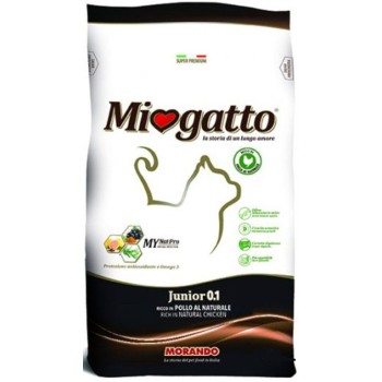 Morando Μiogatto για νεαρά γατάκια με κοτόπουλο 10kg Morando Μiogatto για νεαρά γατάκια με κοτόπουλο 10kg