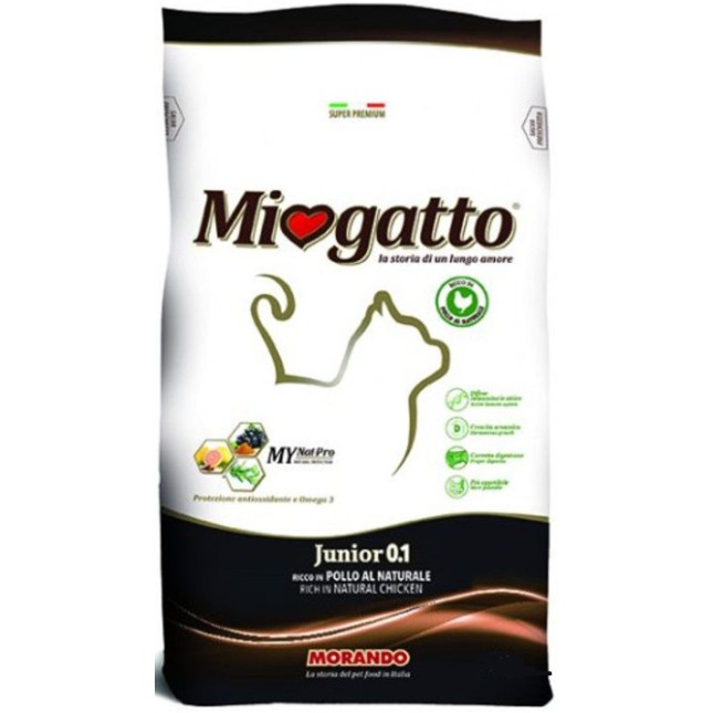 Morando Μiogatto για νεαρά γατάκια με κοτόπουλο 10kg Morando Μiogatto για νεαρά γατάκια με κοτόπουλο 10kg