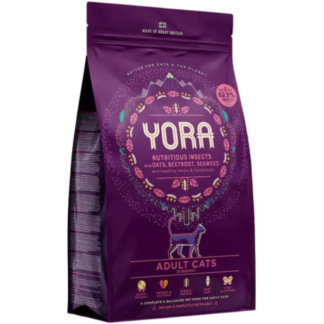 YORA τροφή με βάση τα άλευρα εντόμων 1.5Kgr YORA τροφή με βάση τα άλευρα εντόμων 1.5Kgr