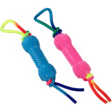 Παιχνίδι Σκύλου Colorful Dumbbell με σχοινί για την εκπαίδευση και την ενδυνάμωση των δοντιών Παιχνίδι Σκύλου Colorful Dumbbell με σχοινί για την εκπαίδευση και την ενδυνάμωση των δοντιών