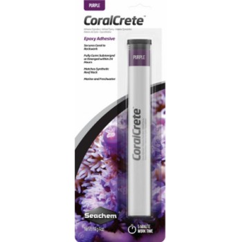 Seachem Coral Crete-Purple, στόκος δύο μερών για να ασφαλίσει κοράλλια & βράχους 114g