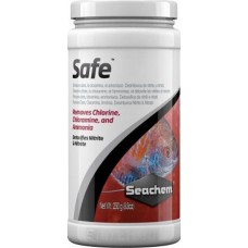 Seachem safe υπερσυμπυκνωμένο αντιχλώριο σε ξηρή μορφή για γλυκό και αλμυρό νερό 250g