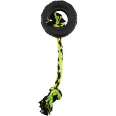 Pawise Παιχνίδι Σκύλου Tyre με σχοινί κατασκευασμένο έτσι ώστε για να παραμένει γερό και ανθεκτικό Pawise Παιχνίδι Σκύλου Tyre με σχοινί κατασκευασμένο έτσι ώστε για να παραμένει γερό και ανθεκτικό