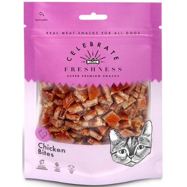 Celebrate freshness λιχουδιές με κοτόπουλο για γάτες 50g Celebrate freshness λιχουδιές με κοτόπουλο για γάτες 50g