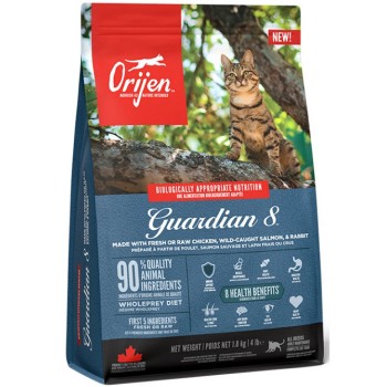 Champion petfoods Orijen θρεπτική τροφή ειδικά σχεδιασμένη για να αντιμετωπίζει 8 κοινές παθήσεις Champion petfoods Orijen θρεπτική τροφή ειδικά σχεδιασμένη για να αντιμετωπίζει 8 κοινές παθήσεις