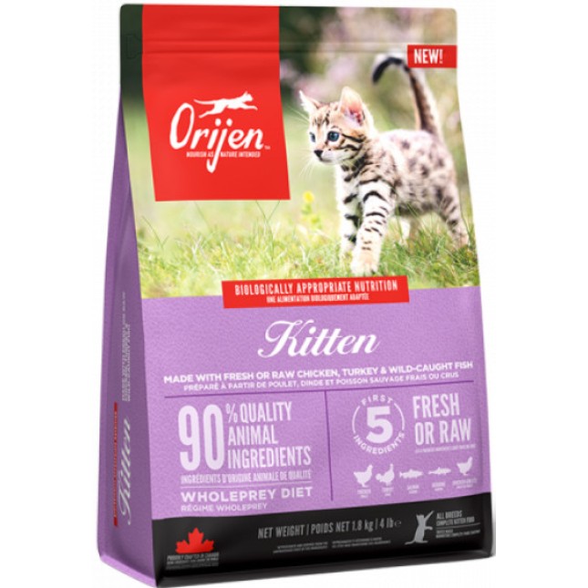 Champion petfoods Orijen Kitten με πουλερικά και ψάρια 1.8Kg Champion petfoods Orijen Kitten με πουλερικά και ψάρια 1.8Kg