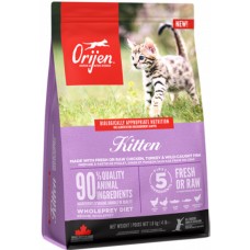 Orijen Kitten προσφέρει στο μικρό γατάκι τα θρεπτικά στοιχεία που χρειάζεται για υγιή ανάπτυξη
