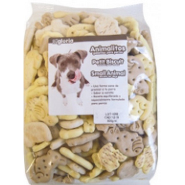 Gloria μπισκότα για σκύλους ζωάκια 4cm/ 500gr