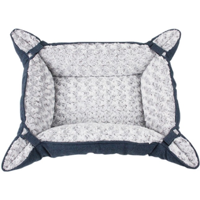 Pawise Πετρόλ Κρεββατάκι Pet Deluxe Curly 64.5x55.5x8cm Pawise Πετρόλ Κρεββατάκι Pet Deluxe Curly 64.5x55.5x8cm