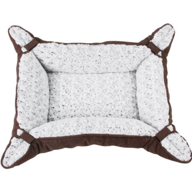 Pawise Καφέ Κρεββατάκι Pet Deluxe Curly 64.5x55.5x8cm