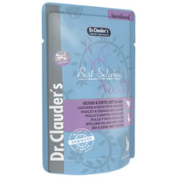 Dr Clauder's Cat Best Selection Sterilised Chicken & Duck No33 85gr Dr Clauder's Cat Best Selection Sterilised Chicken & Duck No33 85gr